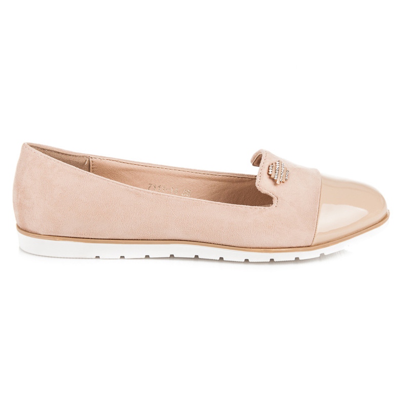 Vices Ballerines en daim élégantes brun