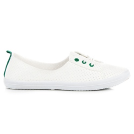 Kylie Baskets ajourées blanc