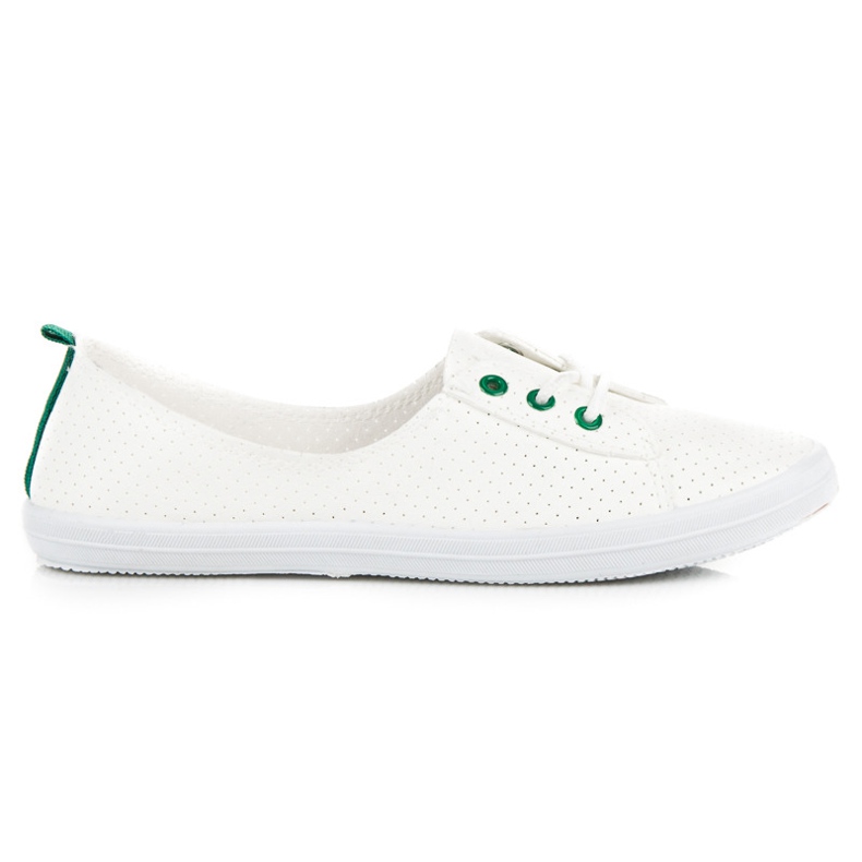 Kylie Baskets ajourées blanche