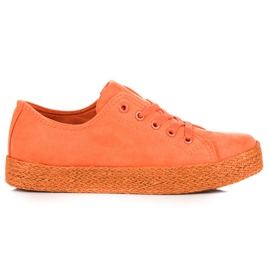 Kylie Baskets Espadrilles Orange