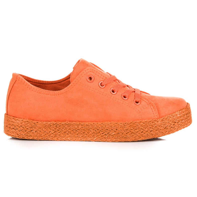 Kylie Baskets Espadrilles Orange