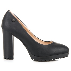 Vices Pompes sur la plateforme noir