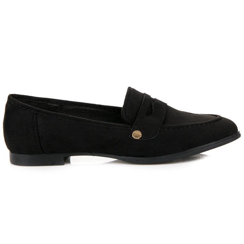 Seastar Mocassins en daim le noir