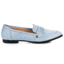 Seastar Mocassins en daim bleu