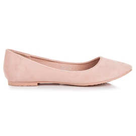 Seastar Ballerines en daim rose