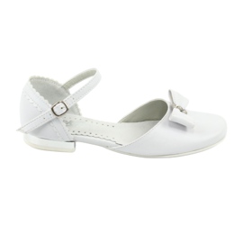 Escarpins communion ballerines Miko 671 blanc