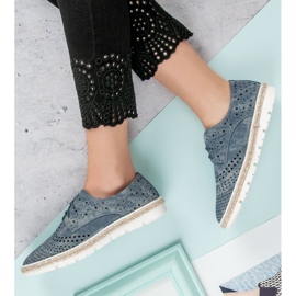 Kylie Chaussures ajourées Espadrilles bleu