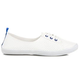 Kylie Baskets ajourées blanc