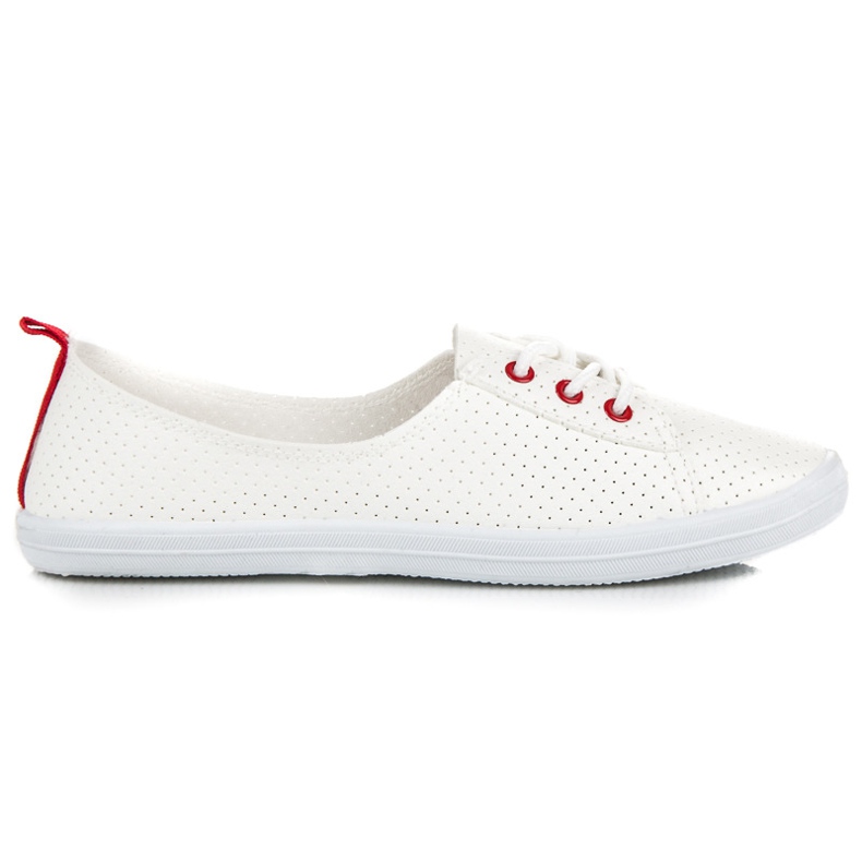 Kylie Baskets ajourées blanche