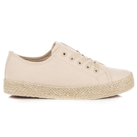 Kylie Baskets Espadrilles beiges