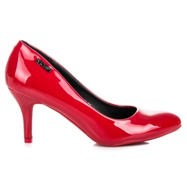 Vices Talons brillants classiques rouge