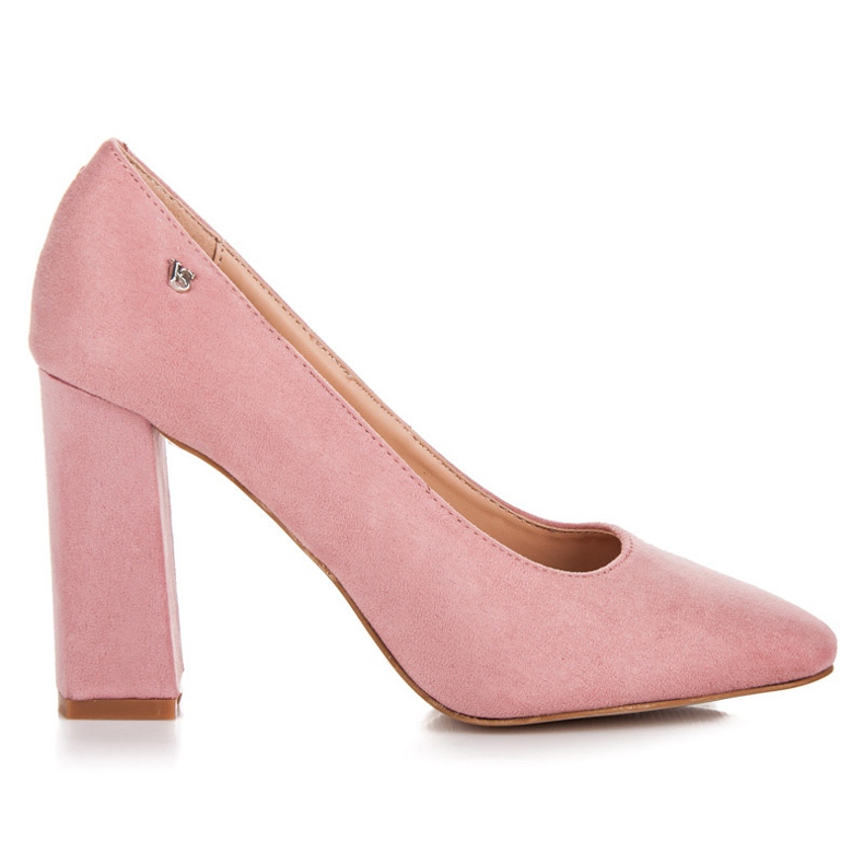 Vices Escarpins roses sur le pilier