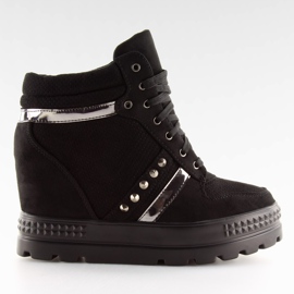 Baskets noires pour femmes AT-0650-L Noir le noir