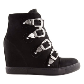 Baskets Femme Noir 100-852Bas-1 Noir