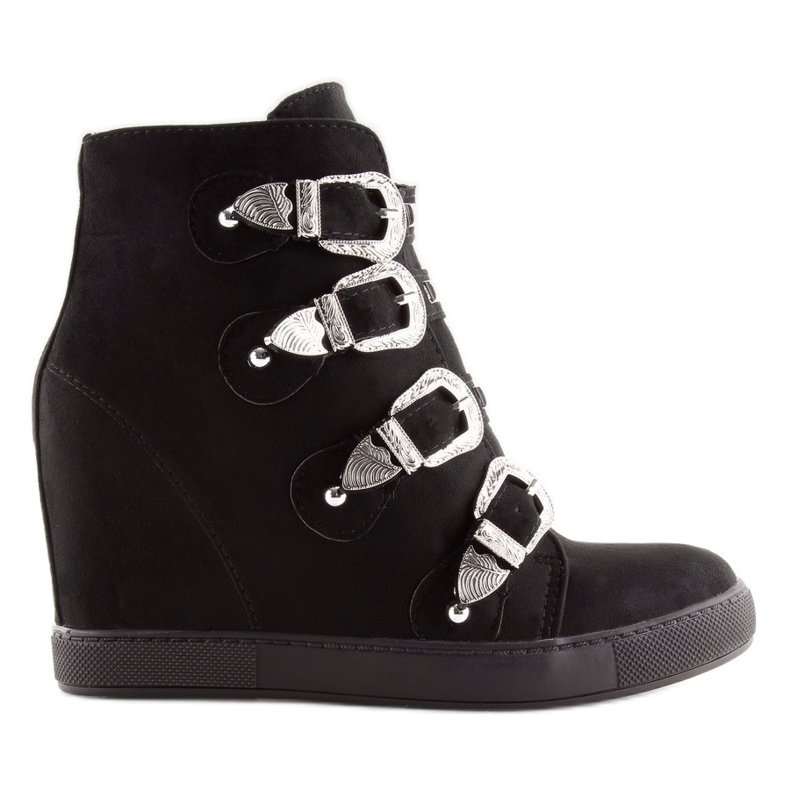 Baskets Femme Noir 100-852Bas-1 Noir le noir