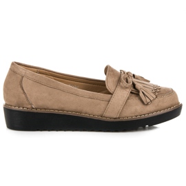Seastar Mocassins à franges brun