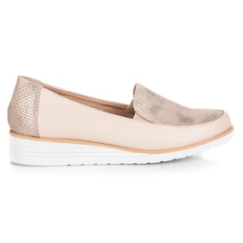 Chaussures avec motif VICES brun