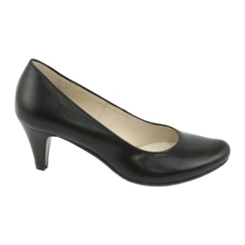 Escarpins business Gregors 465 en cuir noir