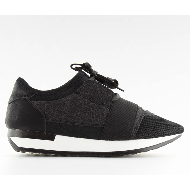 Noir K1x063 Chaussures de sport noires le noir gris Noir K1x063 Chaussures de sport noires le noir gris