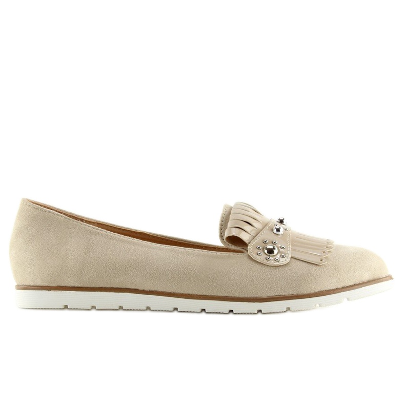 Mocassins femme beige DM30P Beige Mocassins femme beige DM30P Beige