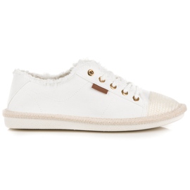 Seastar Baskets à lacets, espadrilles blanc