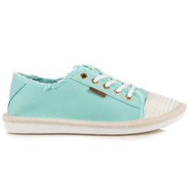 Seastar Baskets à lacets, espadrilles vert