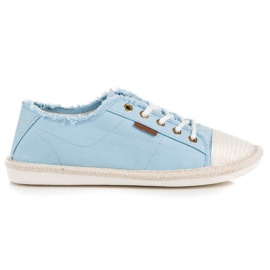 Seastar Baskets à lacets, espadrilles bleu