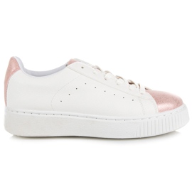 Baskets nouées à imprimé serpent blanc