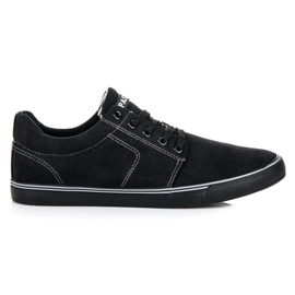 Camo Baskets noires homme