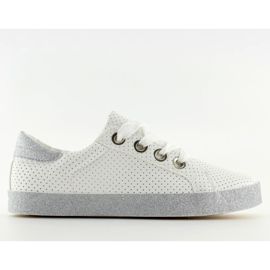 Baskets femme blanches AK03P Blanc