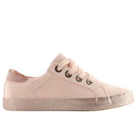 Baskets roses pour femmes AK03P Rose Baskets roses pour femmes AK03P Rose