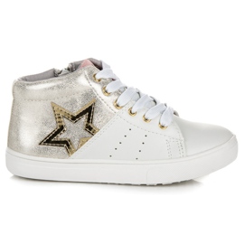 American Club baskets club américain blanc