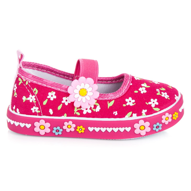 American Club Chaussures de maternelle rose
