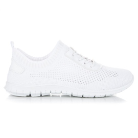 Muto Baskets légères ajourées blanc