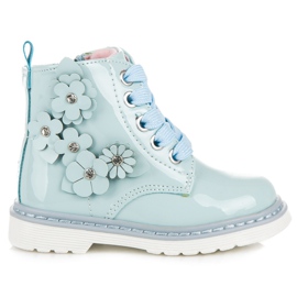 Zip Slippers American Club bleu