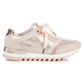 Chaussures de sport American Club rose