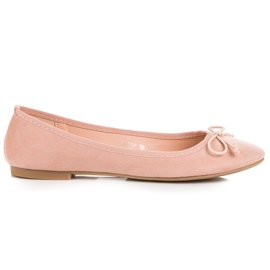 Seastar Ballerines en daim roses