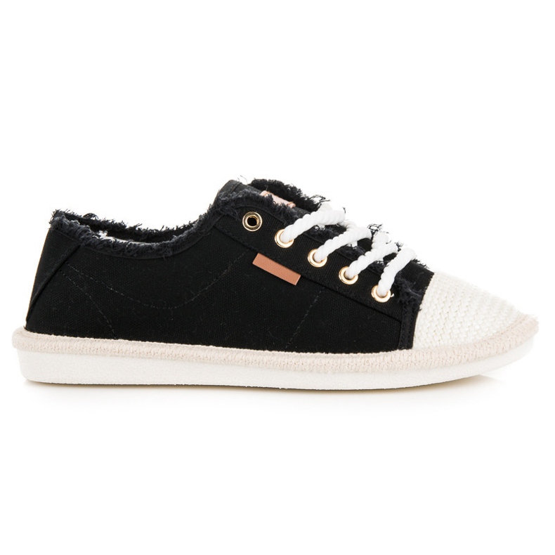 Seastar Espadrilles à lacets le noir