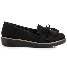 Seastar Mocassins à franges noir