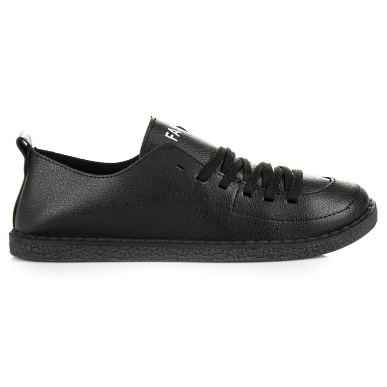 Seastar Baskets noires à lacets le noir