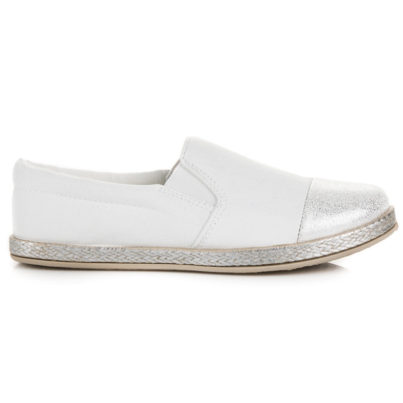 Mtt Sport Espadrilles blanches à enfiler