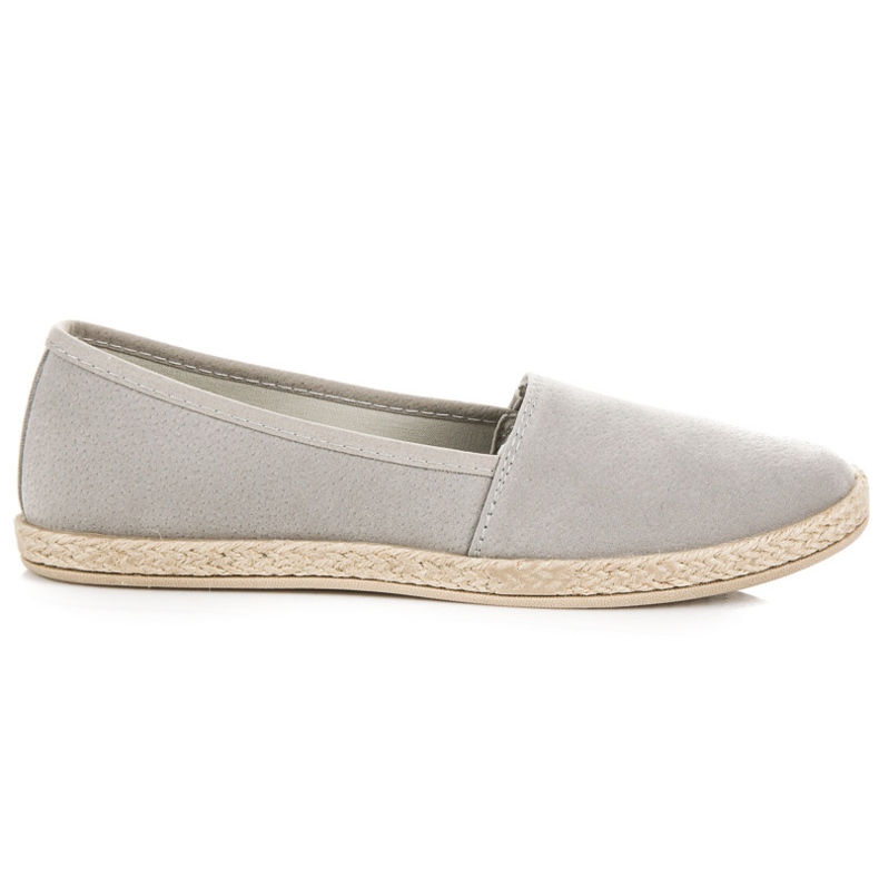 New Tlck Slipons en daim gris