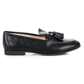 Mocassins à franges VICES noirs le noir