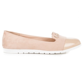 Vices ballerines femme brun