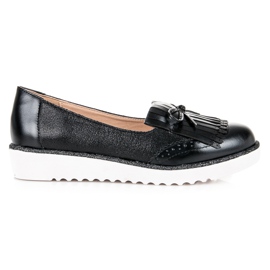 Mocassins sur la plateforme VICES noir