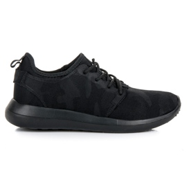 Baskets noires Moro le noir