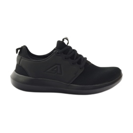 American Club Chaussures de jogging de sport pour hommes American 1772 noir