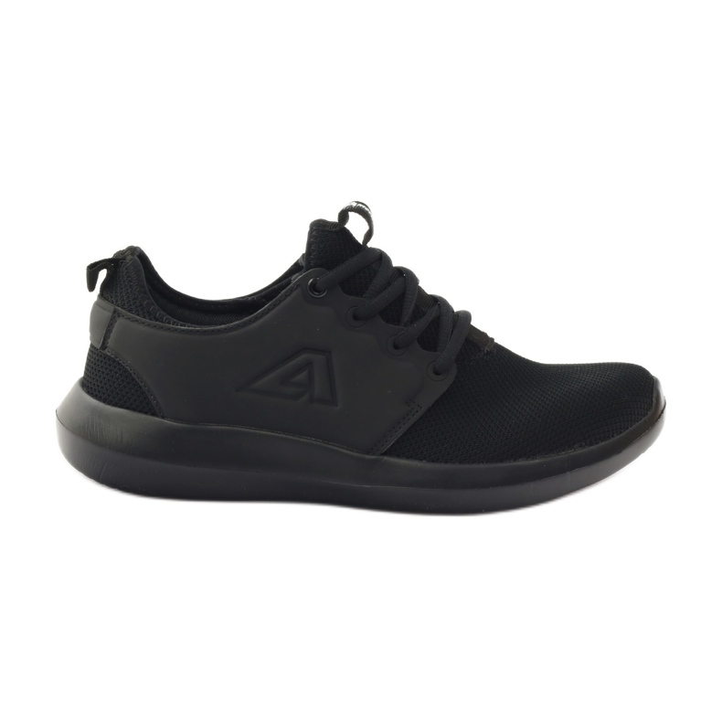 American Club Chaussures de jogging de sport pour hommes American 1772 noir le noir