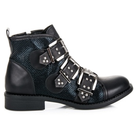 Seastar Bottes rock de printemps noir
