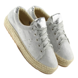 Baskets espadrilles grises BB01P Silvergrey Baskets espadrilles grises BB01P Silvergrey